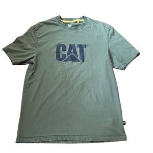 NWOT • CAT Olive Green Tee
